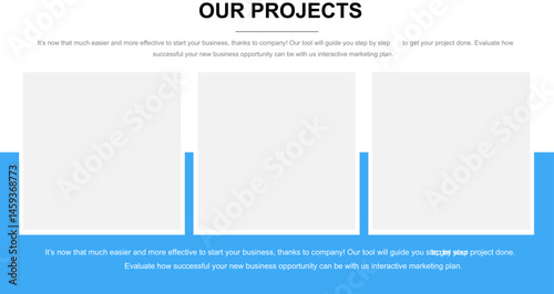 Our Projects A Presentation Template