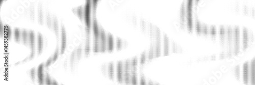 Halftone faded gradient texture. Grunge halftone grit background. White and black sand noise wallpaper. Retro pixilated vector backdrop. vector