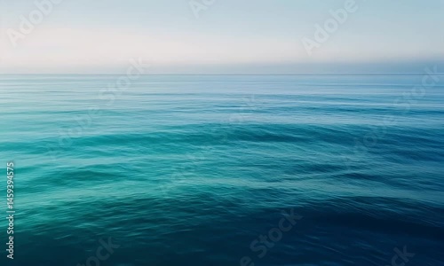 Wallpaper Mural Vast ocean expanse, calm water, light blue tones. Torontodigital.ca