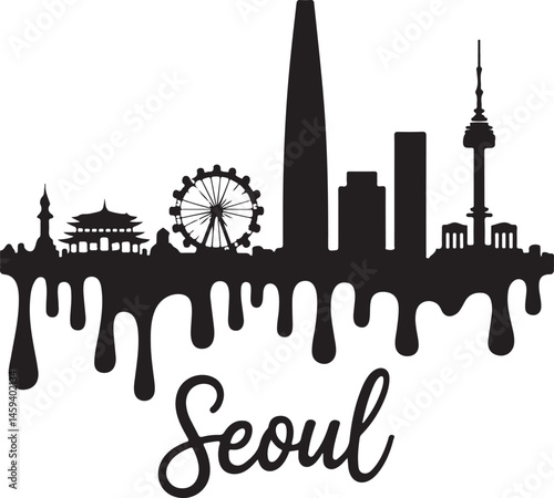 Seoul Skyline SVG | South Korea Cityscape Cut File for Cricut & Silhouette

Korean Culture SVG | Seoul Landmarks & Traditions | Travel Design Clipart

Namsan Tower SVG | Seoul Night Skyline | Korean C