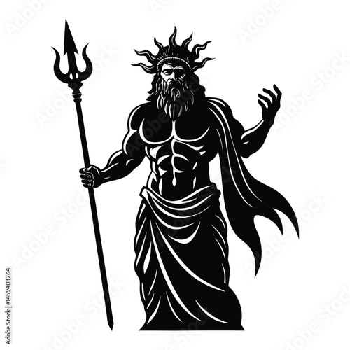 vector illustration of an angel