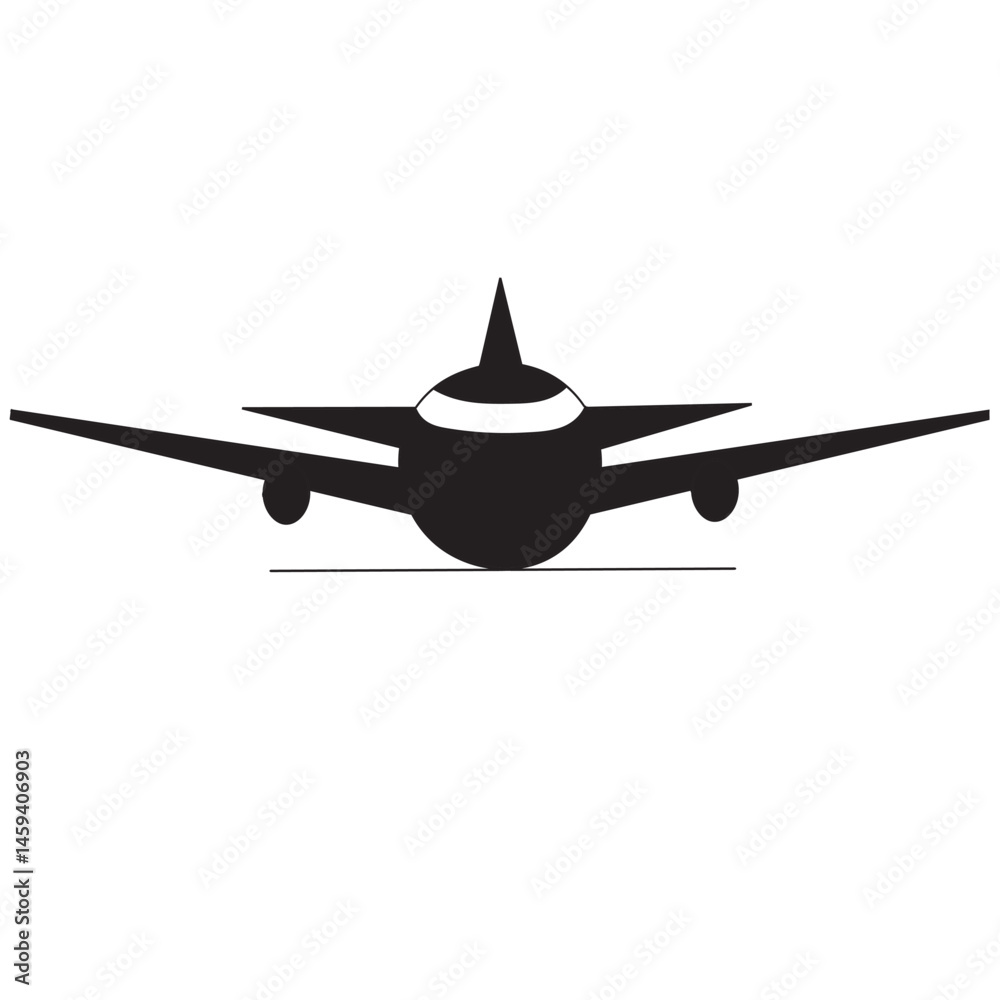 Plane icon. Airplane icon vector. Flight transport symbol. Travel illustration. Holiday symbol Plane icon. Airplane icon vector. Flight transport symbol. Travel illustration. Holiday symbol