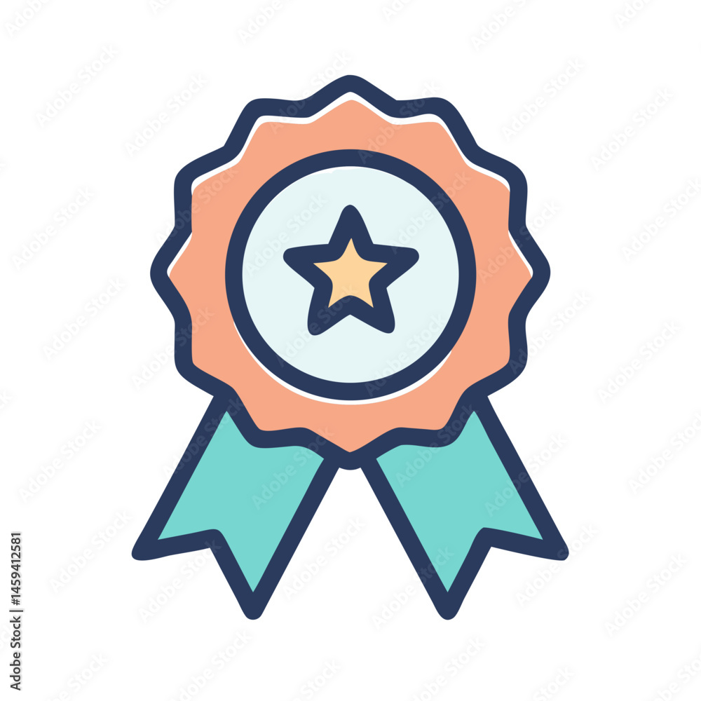 Badge Achievement Icon Design Badge Achievement Icon Design