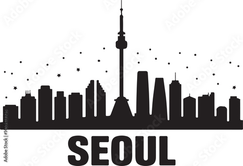 Seoul City Skyline Silhouette

Traditional Seoul Temple Vector

N Seoul Tower Minimalist Art

Seoul at Night Cityscape

Korean Architecture Silhouette Design