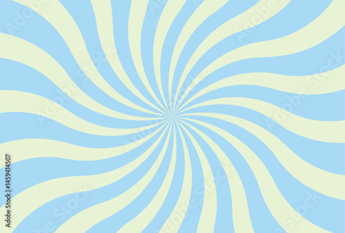 Light blue radial swirl abstract background