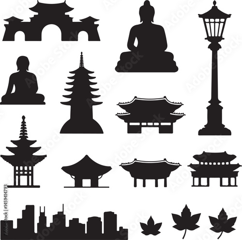 Seoul City Skyline Silhouette

Traditional Seoul Temple Vector

N Seoul Tower Minimalist Art

Seoul at Night Cityscape

Korean Architecture Silhouette Design