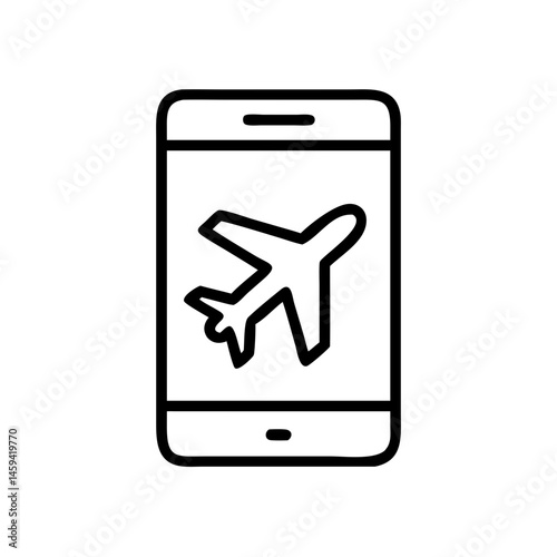 Flight Booking App Icon Design