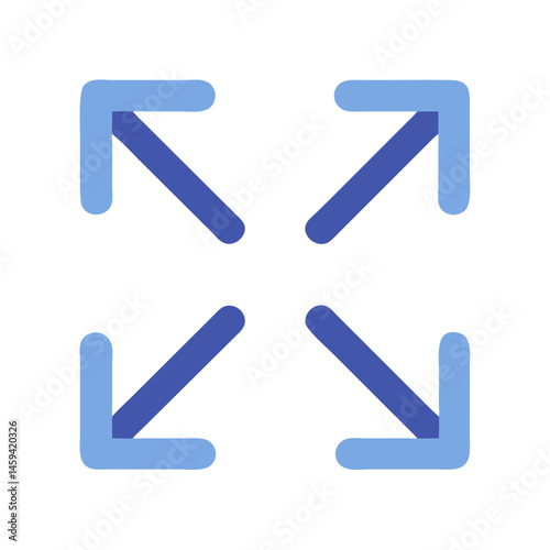 Full Screen Resize Icon Design