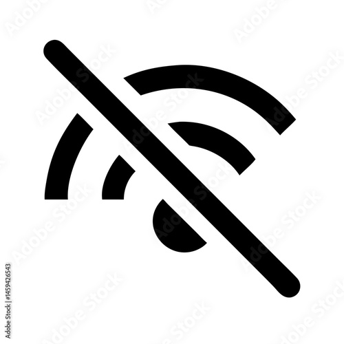 No WiFi Signal Icon Design