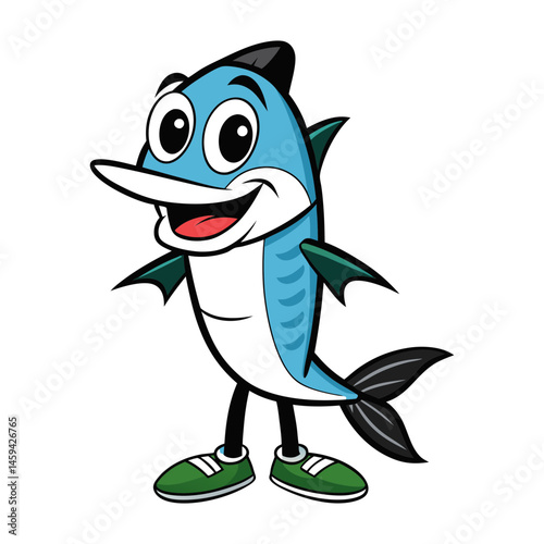 Download Mackerel  Vector Art Illustration Eps File For Design.