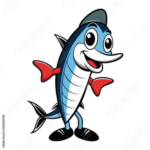 Download Mackerel  Vector Art Illustration Eps File For Design.
