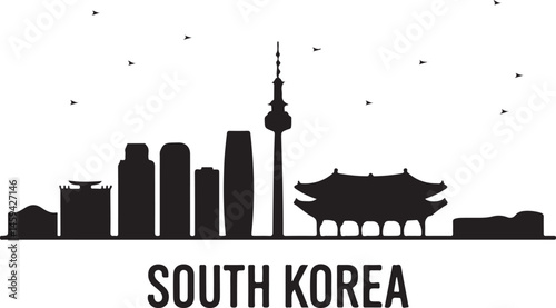 Seoul City Skyline Silhouette

Traditional Seoul Temple Vector

N Seoul Tower Minimalist Art

Seoul at Night Cityscape

Korean Architecture Silhouette Design