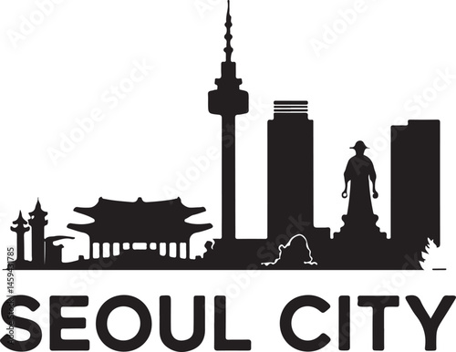 Seoul City Skyline Silhouette

Traditional Seoul Temple Vector

N Seoul Tower Minimalist Art

Seoul at Night Cityscape

Korean Architecture Silhouette Design