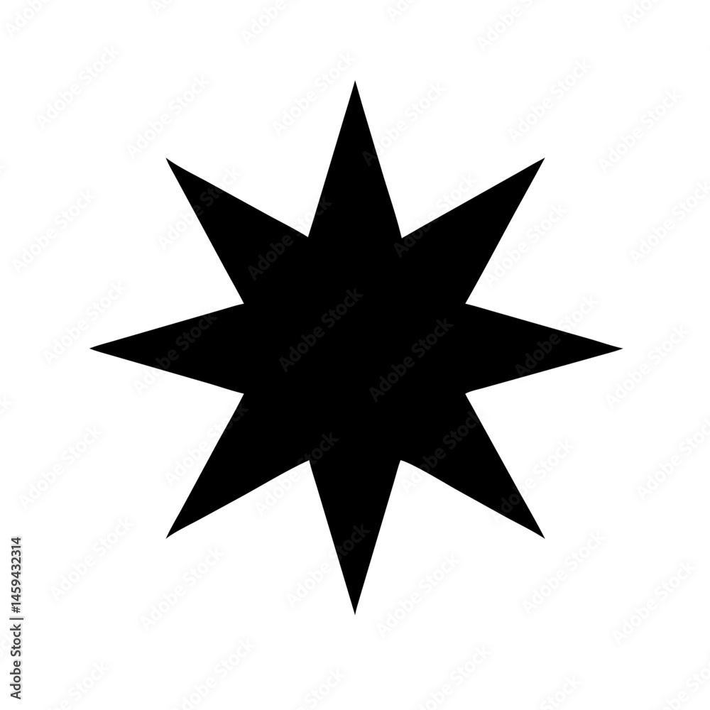 Twinkle Burst with Sharp Corners Icon Design Twinkle Burst with Sharp Corners Icon Design
