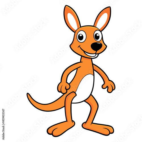 Download Kangaroo Vector Art Illustration Eps File For Design.