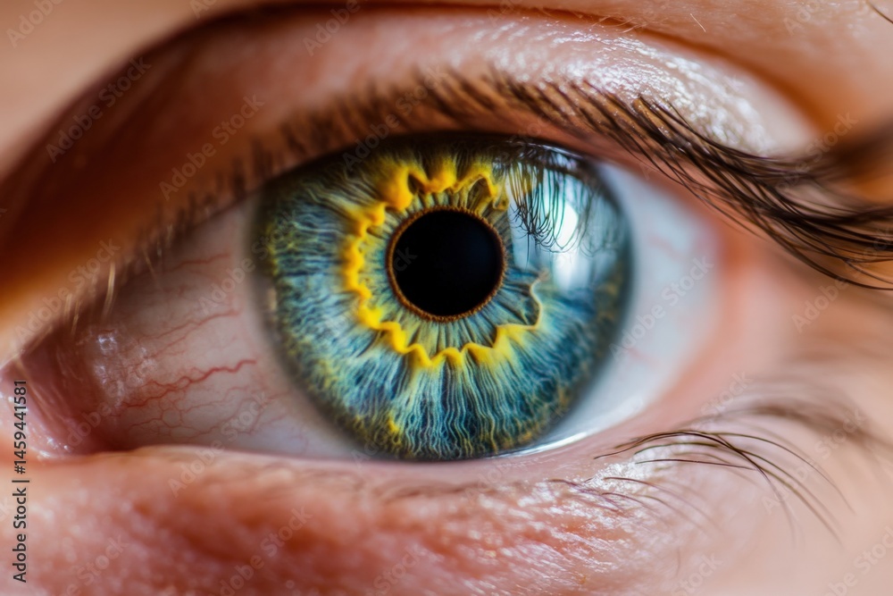 Fototapeta premium Closeup of human eye