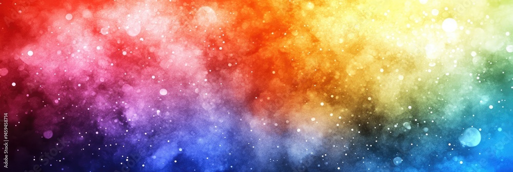 Colorful, vibrant abstract background with soft, blended hues, shimmering particles Colorful, vibrant abstract background with soft, blended hues, shimmering particles