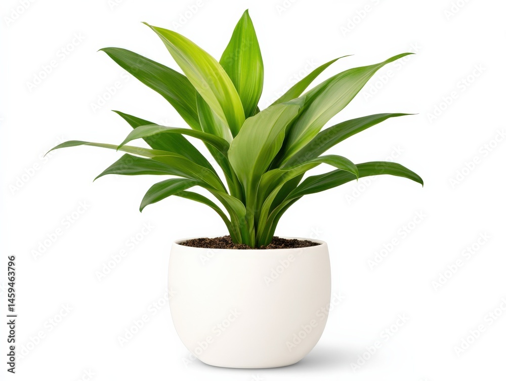 Green plant in a pot Green plant in a pot