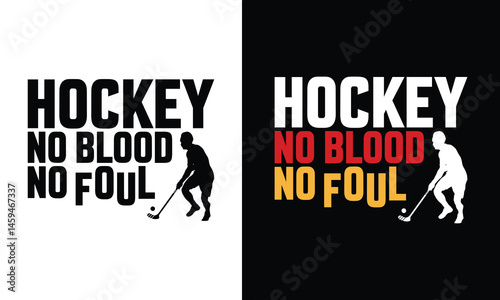 Hockey T-shirt Design Sports Shirt Vector. Use for shirts, mugs, stickers, cards, etc.