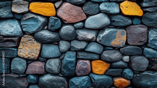 Wallpaper Mural Colorful stone wall texture background. Torontodigital.ca