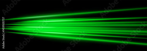 Spotlight. Green bright stage rays stretching outward on dark. Great for concert posters, live show visuals, illumination effect, highlight scenes, energetic stage moments.