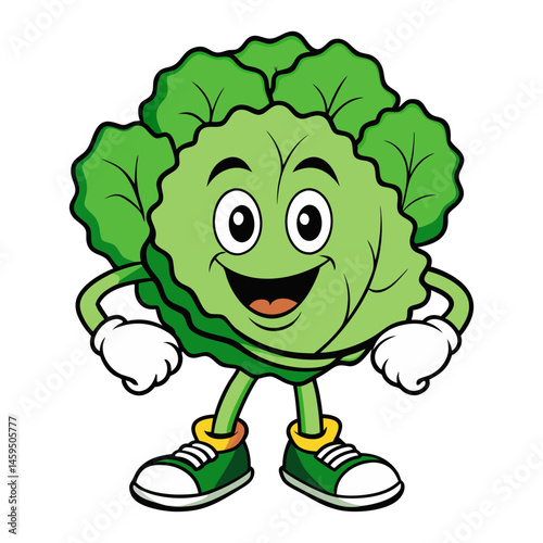 Download Collard Greens Vector Art Illustration Eps File For Design.
