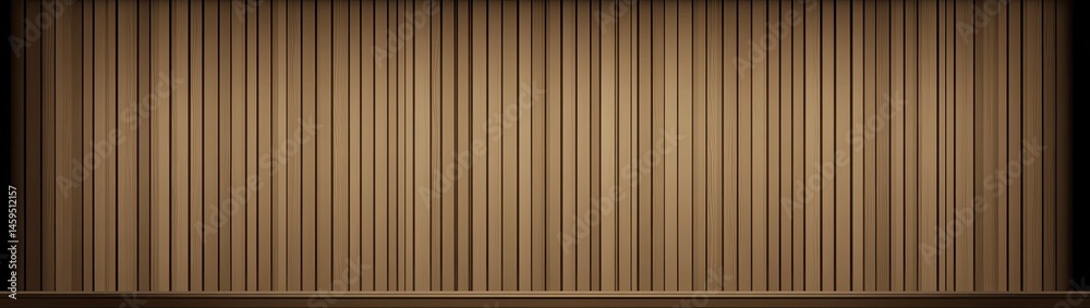 Naklejka premium Beige stage backdrop with vertical lines
