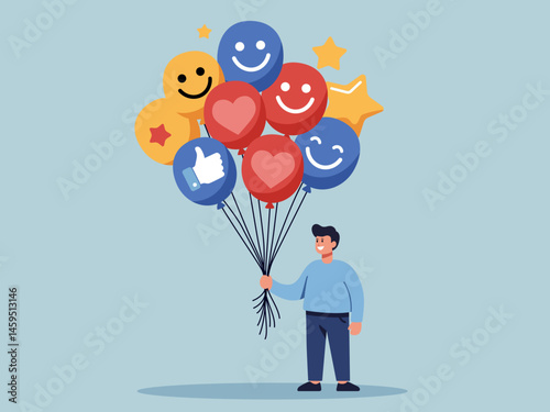 encouragement support employee success cheering praise raise motivation winning pride inspiration boost employee ambition concept businessman giving thumb up encourage employees