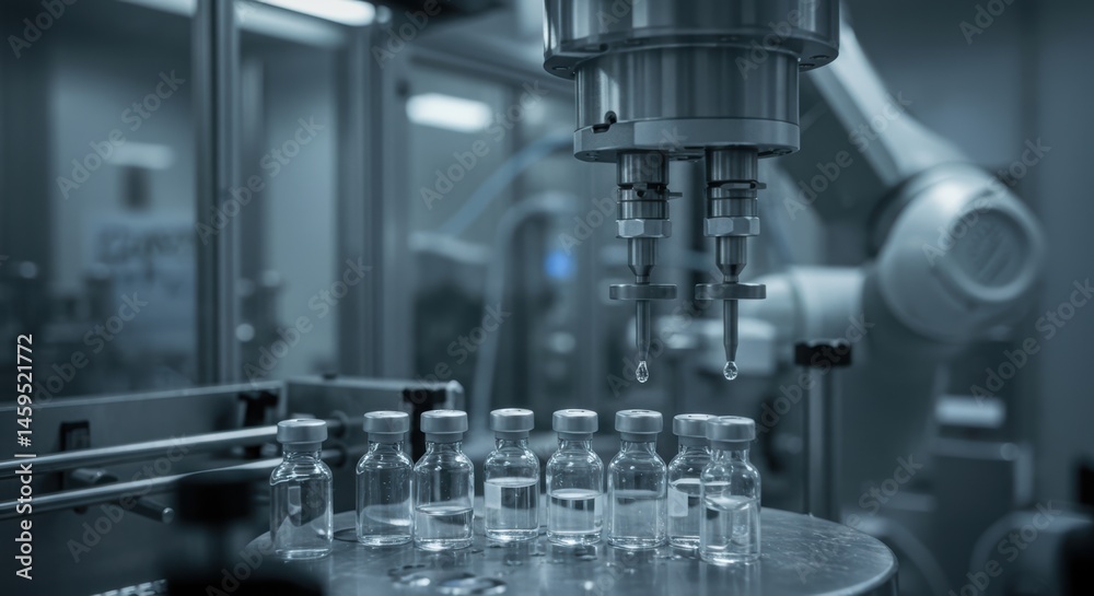 Advanced Pharmaceutical Production: Robotic Automation in a Modern Laboratory Environment Advanced Pharmaceutical Production: Robotic Automation in a Modern Laboratory Environment