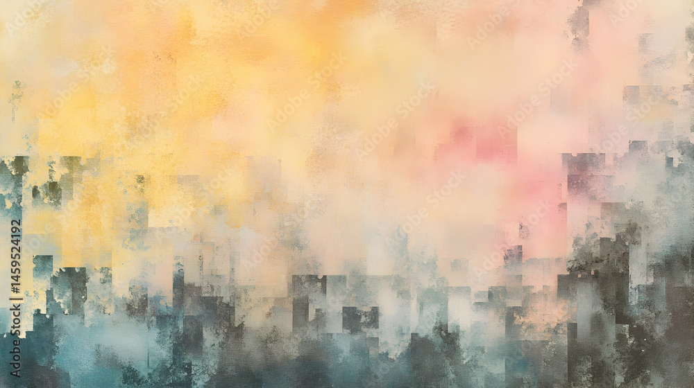 Obraz premium Abstract Soft Color Gradation with Artistic Light Texture Background