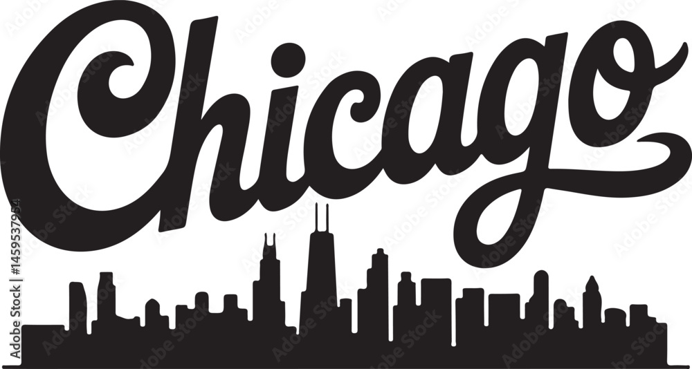 Fototapeta premium Seoul City Skyline Silhouette DesignN Seoul Tower and Urban View VectorTraditional Hanok and Modern Seoul SceneNighttime Seoul Cityscape SilhouetteIconic Landmarks of Seoul Vector Art