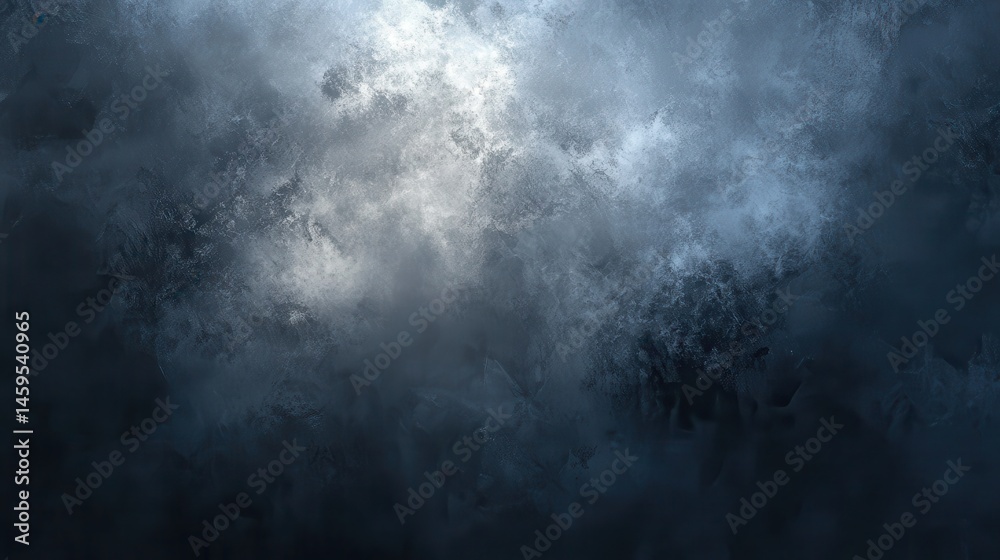 Fototapeta premium Dark, stormy clouds fill the sky