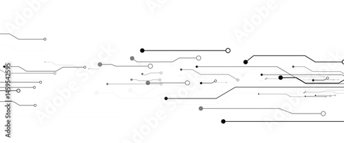 Transparent PNG available
Abstract grey circuit line technology