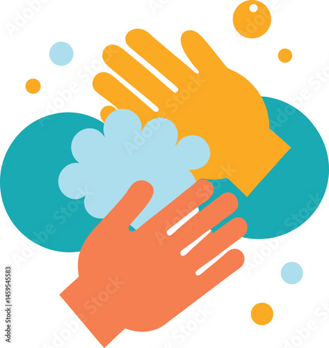 soap handwashing clipart