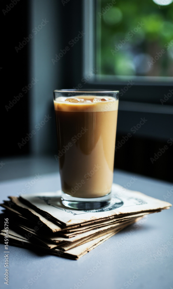 Iced Coffee Vintage Postcards Love Letters Nostalgia