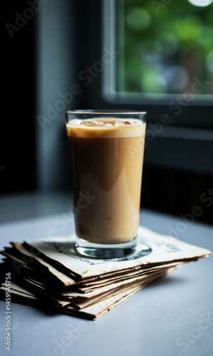Iced Coffee Vintage Postcards Love Letters Nostalgia