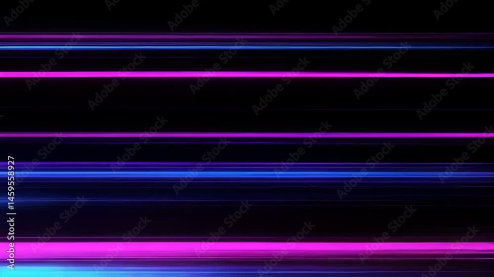 Vibrant Neon Light Streaks in Dynamic Motion Vibrant Neon Light Streaks in Dynamic Motion