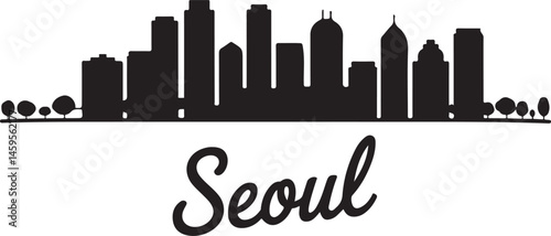Seoul Skyline with Namsan Tower Silhouette

Historic and Modern Seoul City Vector

South Korea Capital Skyline Silhouette Scene

Seoul Landmark Silhouette Collection

Evening in Seoul Vector Art