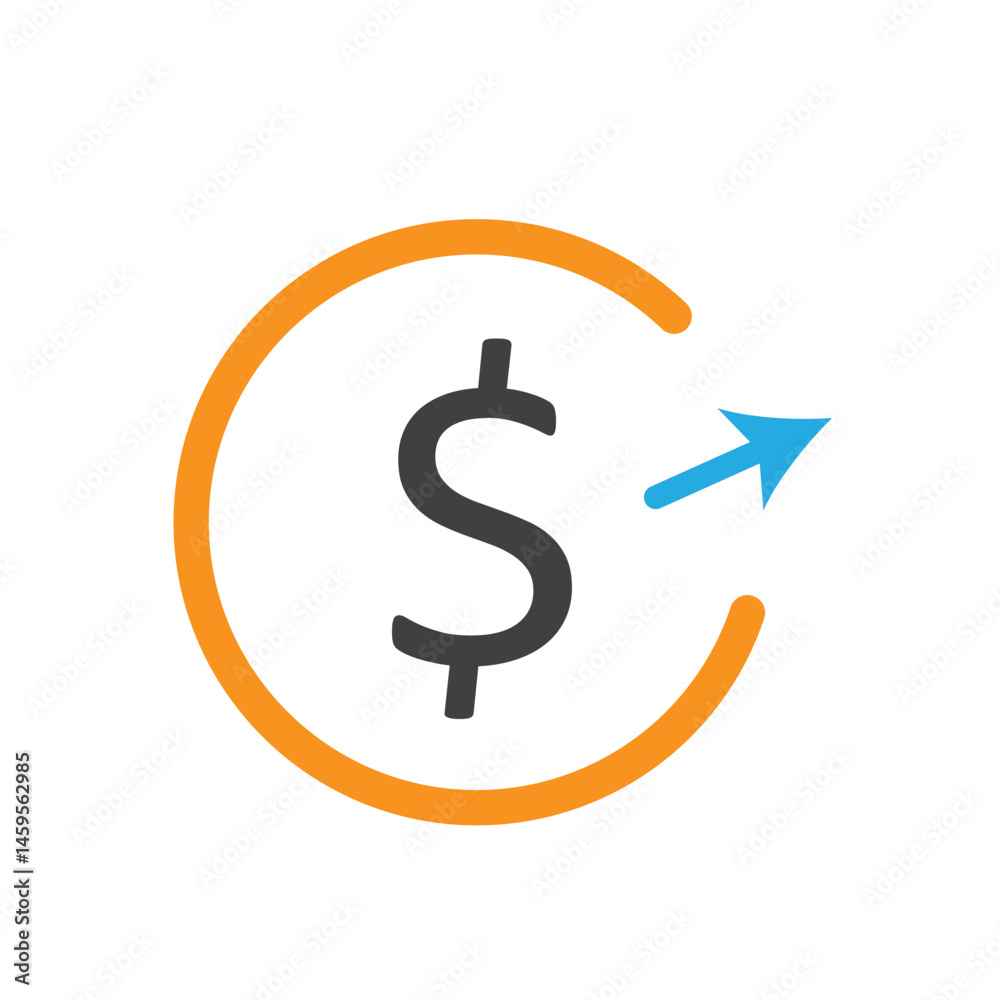 Obraz premium Money return icon. Vector