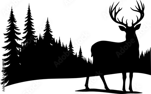 "Hunting Silhouettes Bundle: Hunters, Deer, and Wild Game"