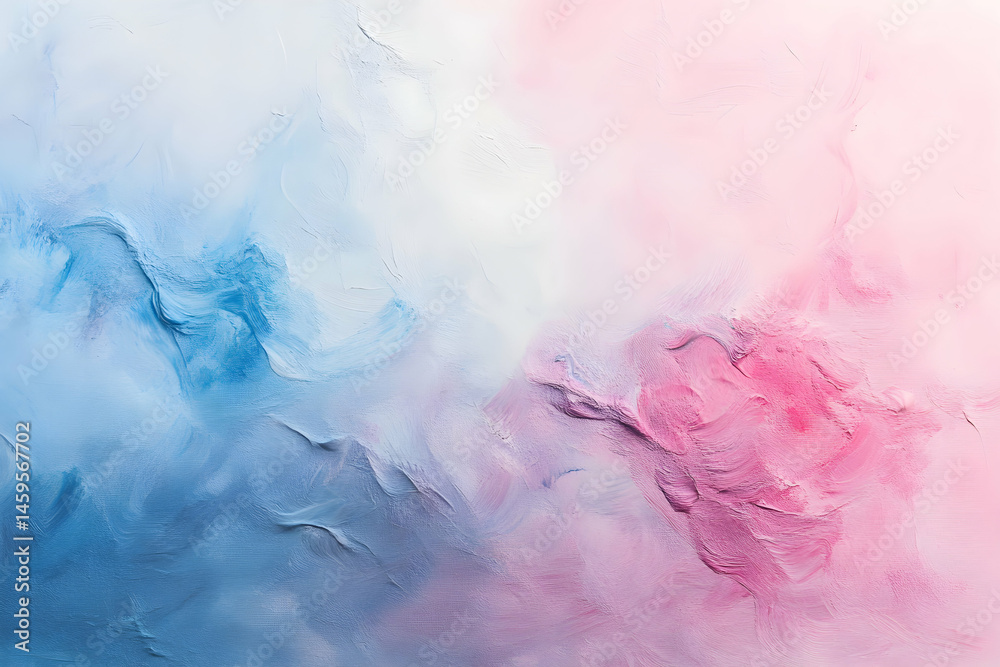 Fototapeta premium Soft Abstract Blue and Pink Gradient Background for Creative Projects