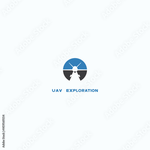 
  Flying camera, transportation gadget, robot dron Isolated vector icon. Flat illustration