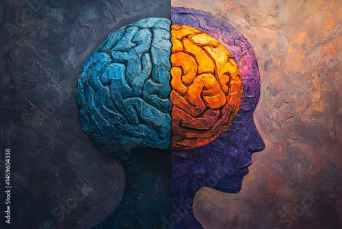 Emotional Balance - Brain An artistic interpretation