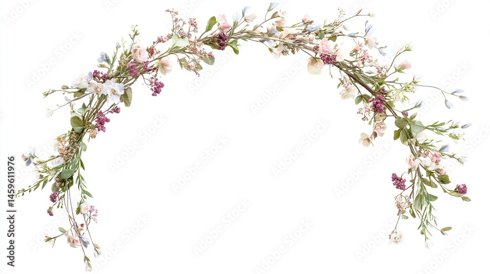 Floral archway design Floral archway design