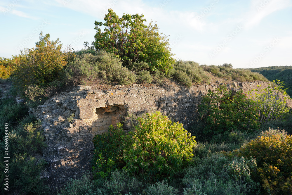 Domuzdere Redoubt in Gallipoli, Canakkale, Turkiye Domuzdere Redoubt in Gallipoli, Canakkale, Turkiye