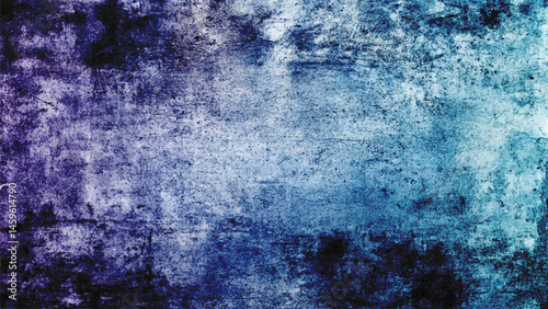 Blue grunge texture abstract background. "Textured blue grunge wall with weathered paint and rough surface, perfect for abstract background, vintage design, urban texture, industrial