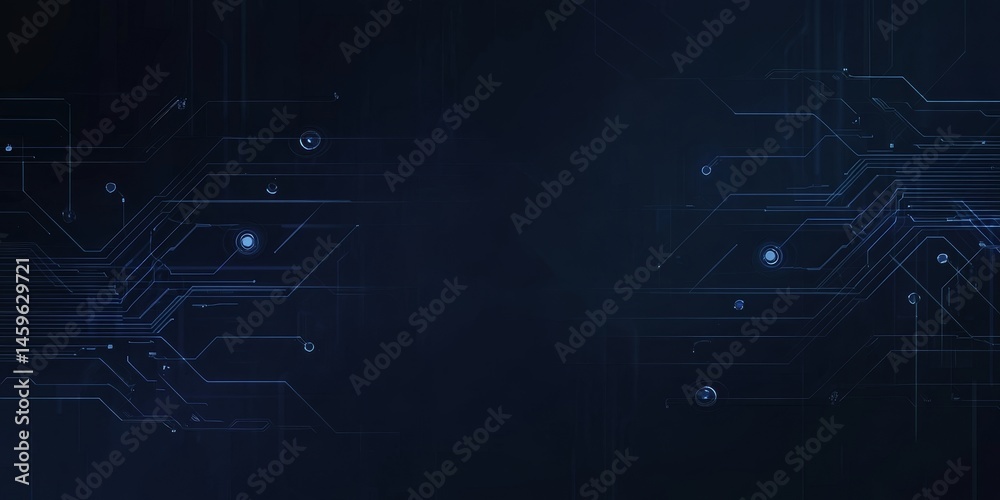 Obraz premium Abstract Digital Circuit Board Background