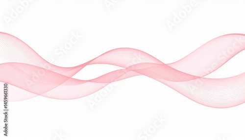 Dynamic flowing waves abstract design digital art minimalist environment close-up view visual concept for modern aesthetics