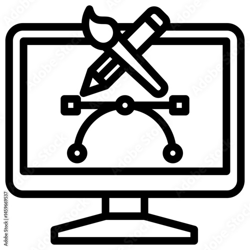 Online Designing Icon
