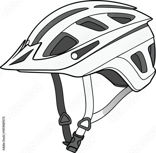 vector illustration of a motorcycle